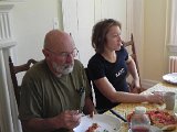 DSCN7311  Vivianne recounts her stay with Frank in his shop