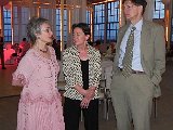 DSCN7419  Christine catches up with Lucy and Norm