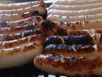 DSC05769  I dashed down to the Place du Marche where I found people preparing the national dish for August 1