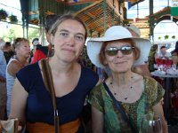 DSC05779  Nikki met Magda, our friend from Vieux Montreux