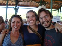 DSC05781  Mary-Jo, Nikki and Austin having fun on August 1