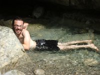 DSC05836  Austin is enjoying the creek to its fullest