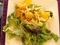 DSC05891  On August 17 we start with assorted salads