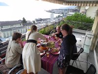 DSCN8841  Nikki and Brigitte serve the others