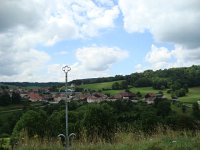 DSC05862  looked over at Ouhans from the small knoll where the chapel was perched