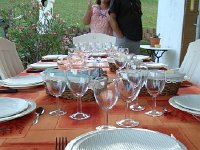 DSC05875  the host and hostess offer a group meal for all the guests