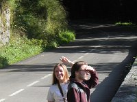 DSCN8738  admiring the Chateau de Cleron