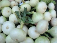 DSC05879  Fresh Onions for sale in a nearby stall