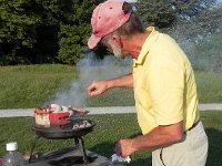 DSCN9147  Trying not to be smoked oneself