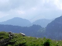 DSCN9138  The crenellations of the Alpes Chablaisannes