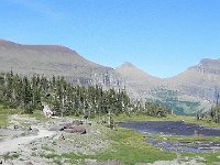 DSCN8947  treeline, pond and summits