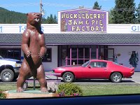 DSCN9018  We returned to West Glacier and I bid them adieu, then drove down the highway toward Hungry Horse