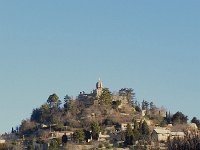DSCN0974  early morning over Forcalquier citadelle