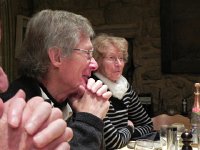 DSCN1109  Hubert, the poet, and Genevieve, the yoga master