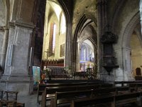 DSCN1163  beautiful light in the Forcalquier cathedral