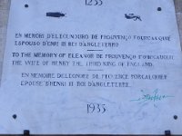 DSCN1174  In the memory of Eleanor of Provence Forcalquier, wife of Henry the Third King of England