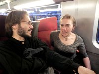 DSCN0574  Nikki isn&#39;t distressed at the prospect, she&#39;s just teling a story!