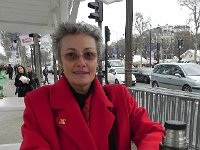 DSCN0646  Christine tucks into some saucisson sec