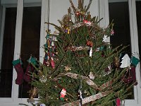 DSCN0760  The tree, staged for Christmas morning