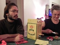 DSCN0761  and dessert with a carton of rum