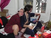 DSCN0803  as Austin checks out his Swiss belt