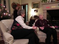 DSCN0832  The tree lights were really candles!!