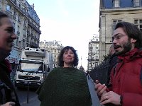 DSCN0875  Our last day in Paris. We stash our luggage in an unused toilet (really!) and head out.