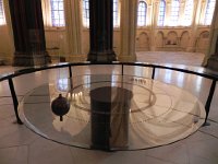 DSCN0878  In the presbytery of the old church is the original Foucault&#39;s Pendulum, though it was first hung in the Panthéon