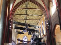 DSCN0881  In the nave is a collection of means of transport