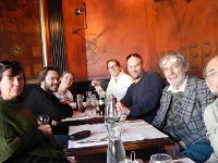 DSCN0907  Lunchtime in café II, with Ian attempting Asian?