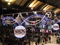 DSCN0936  Christmas decorations in the station