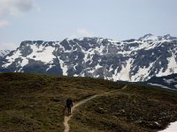 DSC05622  Greg hoofing the trail
