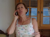 DSC05650  while Brigitte is on Scott&#39;s phone!