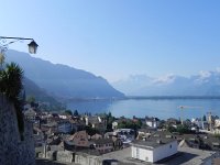 DSCN7644  morning light on the Dents du Midi from the top of Cote de Pallens