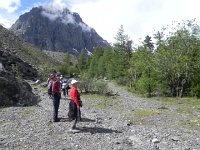 DSCN7986  We continued beneath cliffs