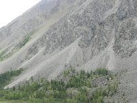 DSCN8070  I have a video that shows these new debris flows in action but it is very large!