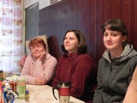 DSCN8088  Elena, her daughter-in-law Julia, and Galia, who is ethnically Russian but holds a Kazakhstan passport