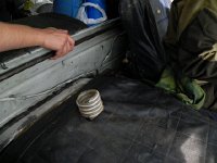 DSCN8111  The air intake is cleverly in the passenger compartment