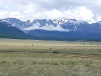 DSCN8136  the steppe is the Kurai Basin