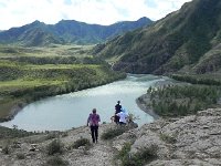 DSCN8158  The Katun River.  The absence of 100 km of road up this valley meant that we needed to go 400 kms around.