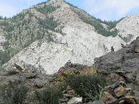 DSCN8167  The cliffs above the confluence