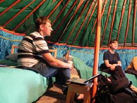 DSCN8176  Oleg and I go the yurt