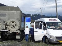 DSCN7934  we switched form our Pavement Queen to a Russian 6WD truck