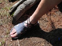 DSCN8370  After running up valley about 6 km it was time to starting fording streams. This was Oleg&#39;s solution