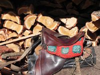 DSCN8435  Firewood and saddle