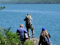 DSCN8467  We walked down to the first lake