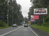 DSCN8619  Along the road into Moscow are continuous billboards