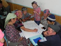 DSCN7799  and once again the ladies took over, in the case as scribes in Russian