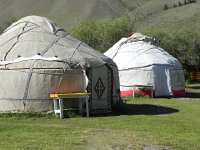 DSCN7840  One could stay in the yurts