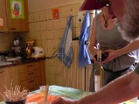 DSCN7470  Tasting honey